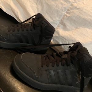 Boys Adidas basketball shoes